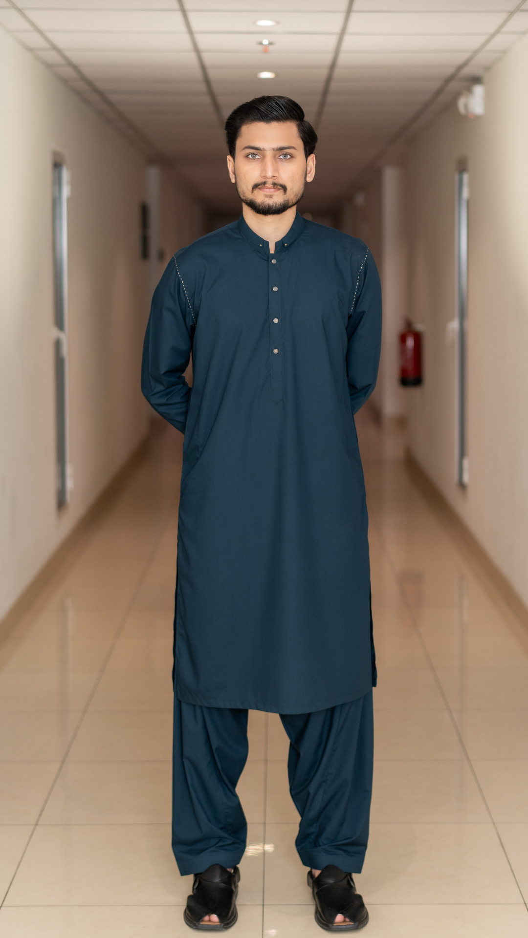 Sea Green  Kameez Shalwar